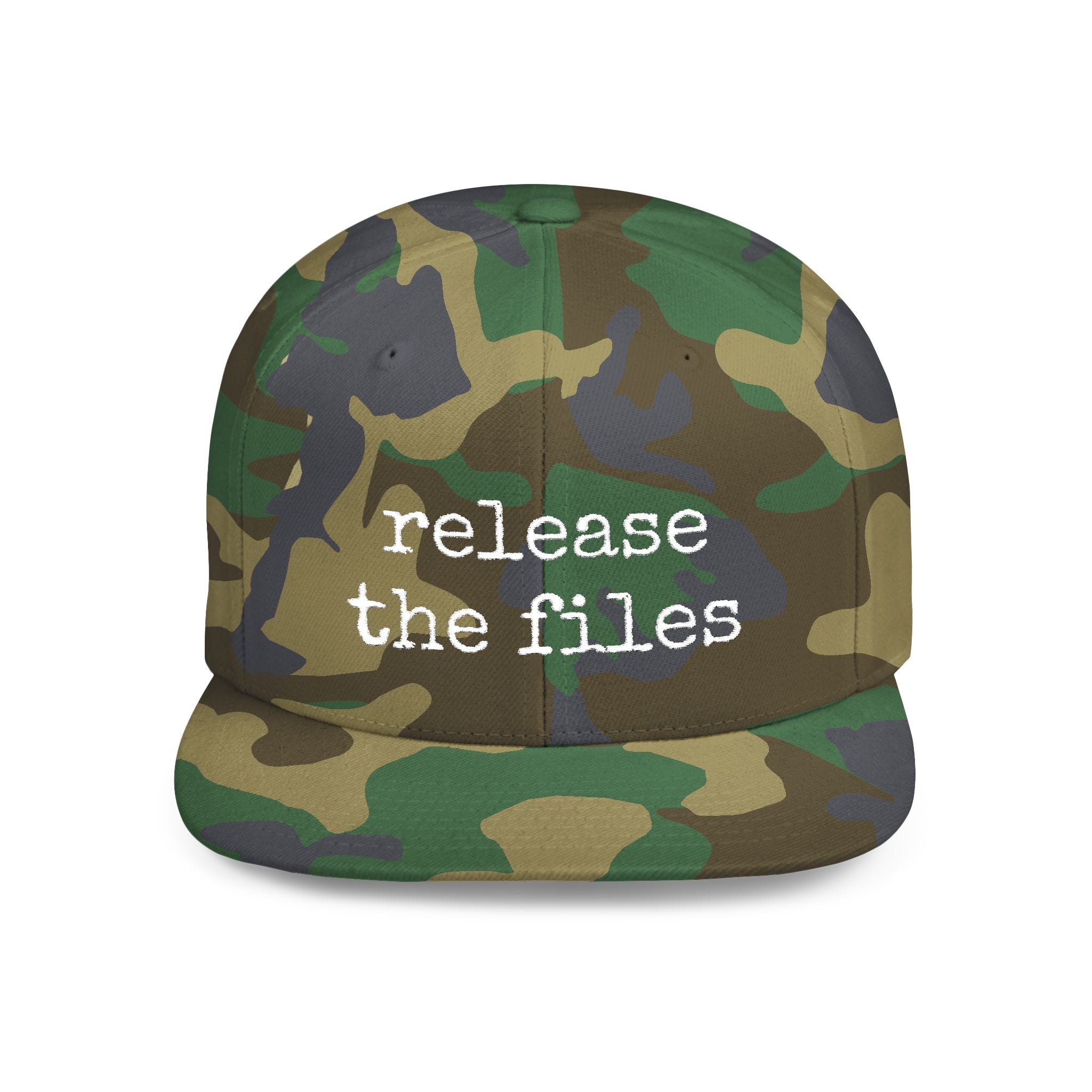 Release The Files Snapback Hat