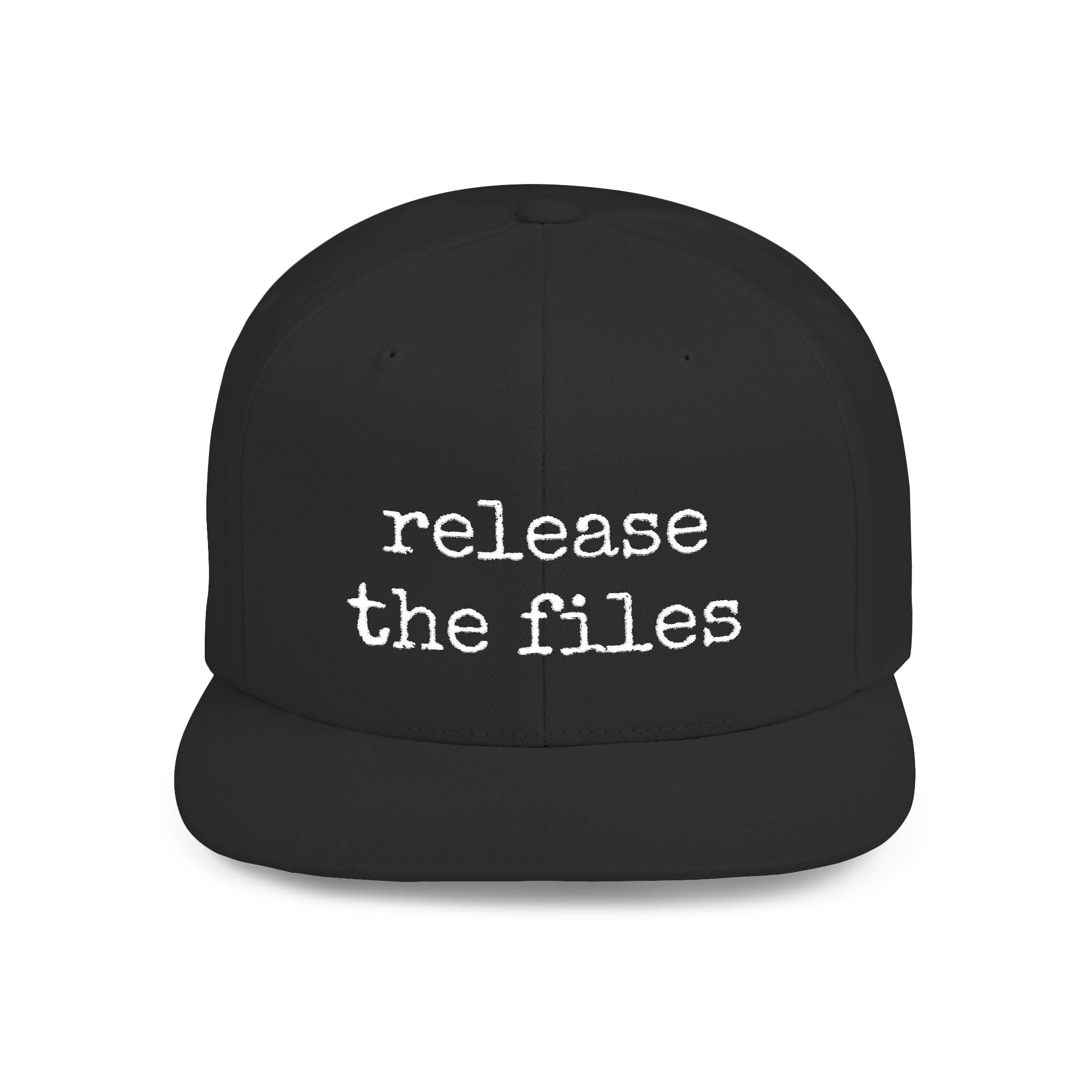 Release The Files Snapback Hat
