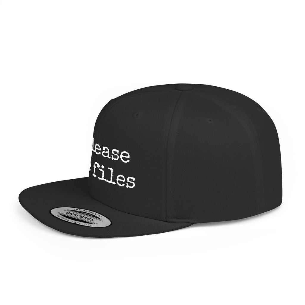 Release The Files Snapback Hat